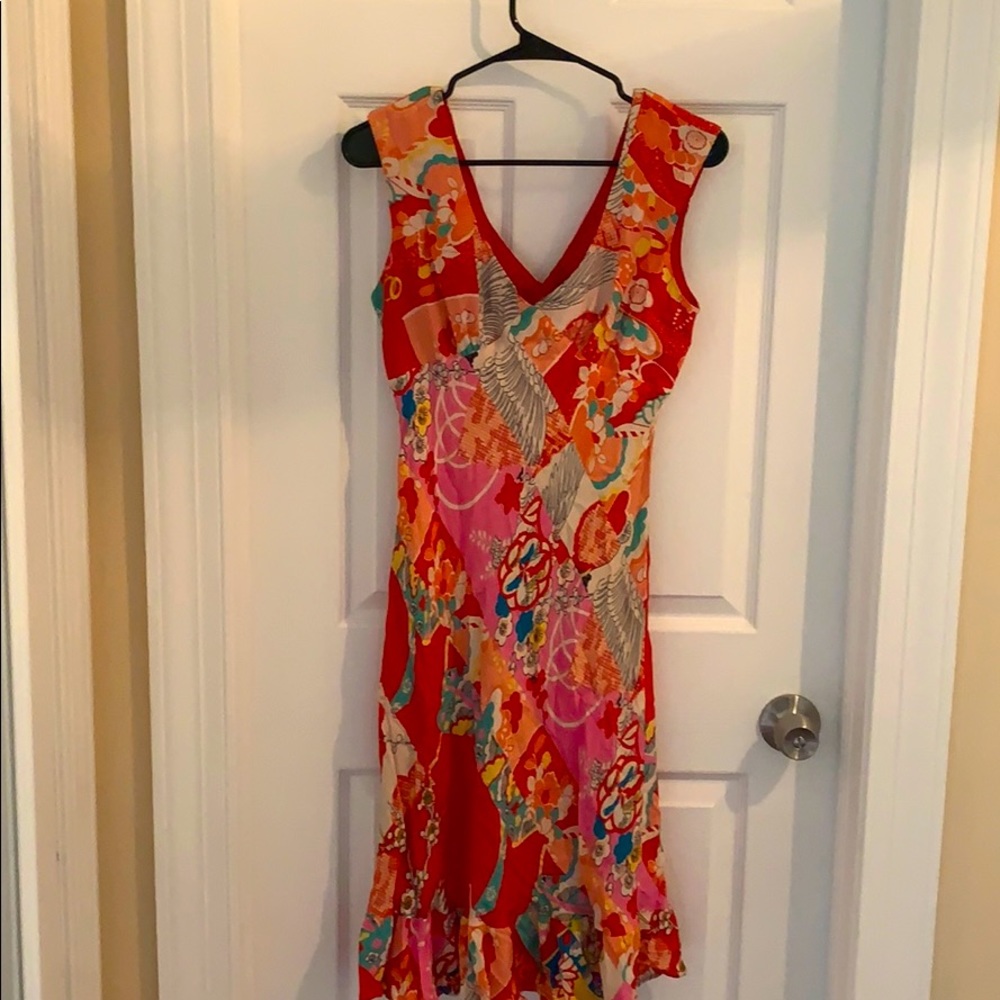 Anthropologie flouncy dress